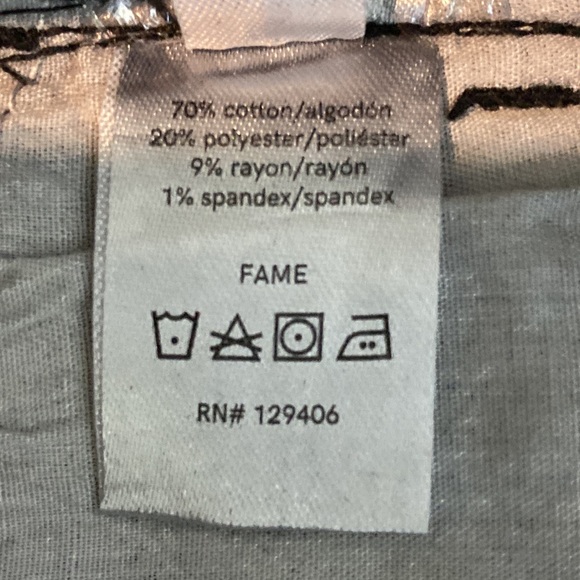 Venus Flare Jeans with Pearl Detailing - Picture 7 of 8